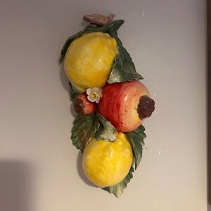 Colorful Ceramic Fruit Wall Decor